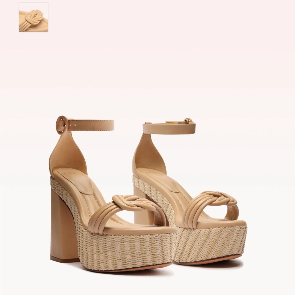 Alexandre Birman VICKY ANKLE WRAP 120 NUDE